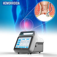 Appareil professionnel de proctologie à double longueur d'onde 980nm 1470nm pour l'élimination des hémorroïdes et le traitement esthétique corporel