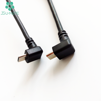 90-Grad-Winkel USB Micro B 5P-Verlängerungsdatenkabel-Verlängerung kabel L-Micro Macho B USB 2.0-Buchse-Stecker