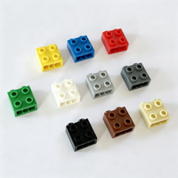Briques de construction 1x2 avec trous latéraux pour jeux de construction
