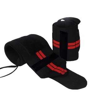 Bandes de poignet en coton rayé de haute qualité, personnalisables, pour la gym, le fitness, le crossfit, les haltères et les mancuernas, avec soutien - Product Image 5