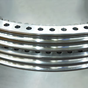 대형 유압 16톤 30톤 슬루 베어링 내부 기어 이중 회전 링 턴테이블 베어링 - Product Image 6