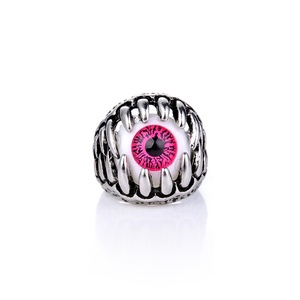 Anillo de Ojos Malvados con Personalidad Punk Rock <span class=keywords><strong>para</strong></span> Mujeres y Hombres, Anillos Unisex de Hip-hop con Ojos, Anillos de Individualidad, Accesorios <span class=keywords><strong>para</strong></span> Fiestas de Halloween - Product Image 5