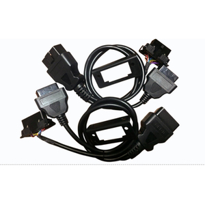 16 pines macho a hembra adaptador <span class=keywords><strong>OBD</strong></span> 2 extensión divisor Y Cable con Panel 50cm redondo PVC Universal Cable completo <span class=keywords><strong>1</strong></span> año de garantía - Product Image 5