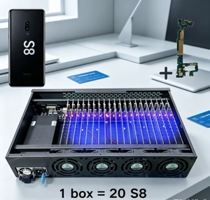 S8 Mobile Farm Box - Fattoria Mobile - Adatto per Smartphone <span class=keywords><strong>Samsung</strong></span> S8 per Uso Agricolo - Product Image 1