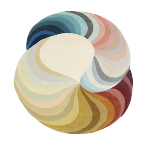 Alfombra Eternal Trellis de Calidad Superior con Forma Redonda y Varios Tamaños, Alfombra Eternal Trellis Hecha a Mano para Decoración de Pisos - Product Image 1