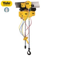Palan à chaîne pneumatique 220V-440V yale CPA 300kg 500kg 1 tonne 2 tonnes 3 tonnes 5 tonnes avec ATEX MA