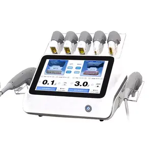 7D Dual Control Machine Face Lifting Wrinkle Remover Device 7 Cartridges 2 Handles Skin Tightening Ultrasound SMAS Lift