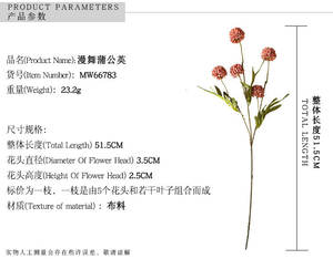 Meilleur prix pas cher pour une fleur <span class=keywords><strong>de</strong></span> chrysanthème en soie, pompon, 5 têtes, tige, pissenlit artificiel pour la décoration <span class=keywords><strong>de</strong></span> la maison - Product Image 6