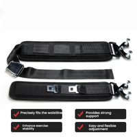 Équipement de sport et de fitness réglable avec accessoires intégrés : Machine automatique pour pont de hanche, Machine de frappe de hanche, Ceinture de maintien lombaire