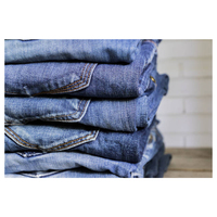 Jean en denim extensible haut de gamme pour homme – Collection Automne-Été – Style Hip-Hop Vintage Lavé – Écologique, Respirant, Confortable et Durable