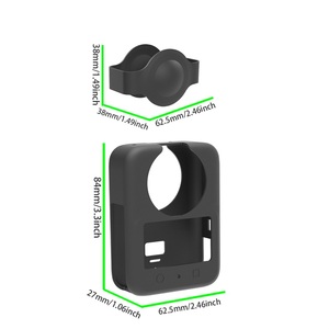 Funda de silicona para cámara de acción panorámica DJI <span class=keywords><strong>OSMO</strong></span> 360 A613, funda protectora de silicona, accesorios para cámara de acción - Product Image 6