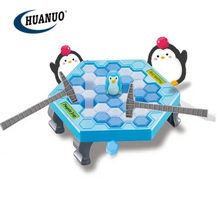 Maggift Mainan Balok Es Batu Keseimbangan, Mainan Pintar Meja Pinguin Menghemat Mainan