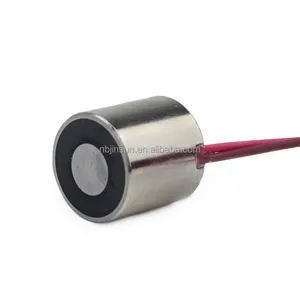 JSP-1010K Dc 12v 24v 5N Low Power Keep Solenoid Micro Permanent Holding Electromagnet
