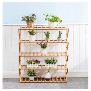 Meuble de rangement à chaussures pliable et rétractable en gros, étagère à chaussures en bois pour la maison - Product Image 4