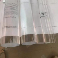 Tiges rondes PMMA écologiques transparentes colorées pour colonnes plexiglas et supports acryliques solides