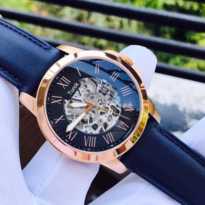 Nouvelle Montre Mécanique Automatique Squelette <span class=keywords><strong>Homme</strong></span> ME3054 2026 Luxe Étanche 50M Boîtier Acier Inoxydable Bracelet <span class=keywords><strong>Cuir</strong></span> - Product Image 2