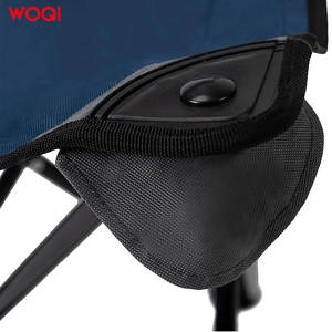เก้าอี้พับแคมป์ปิ้ง Woqi ขนาด 25 นิ้ว ทำจากอลูมิเนียม น้ำหนักเบา สำหรับใช้งานกลางแจ้งในสวน พร้อมกระเป๋าหิ้ว เก้าอี้พกพา - Product Image 3