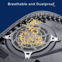 Filtre anti-poussière pour Console PS5, 2 ou 4 pièces, housse en maille anti-poussière, plaque frontale facile à nettoyer, ventilateur, accessoire de jeu pour PS5