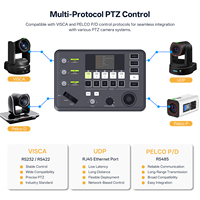 Controlador de Cámara PTZ con Joystick y Teclado para Videoconferencias, 20 Años de Experiencia en Fábrica, Suministro Directo con Buen Precio