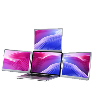 Monitores Portátiles Aigos de 14 Pulgadas con Triple Pantalla Tipo-C, Cable Único para Extender el Monitor, Diseño para Trading y Oficina, Venta al Por Mayor - Product Image 1