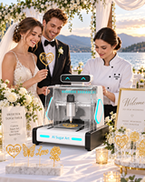 Imprimante à sucre commerciale, machine à fabriquer des bonbons 3D pour les fêtes, les mariages et les pâtisseries