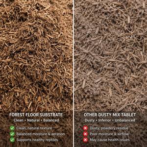 Sustrato 100% Natural de Ciprés para Reptiles Tropicales, Alta Humedad, Resistente al Moho, Ecológico y Fácil de Usar - Product Image 4