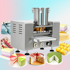Équipement de fabrication de crêpes en continu, machine à crêpes aux œufs, crêpière électrique commerciale pour boulangerie, état neuf - Product Image 2
