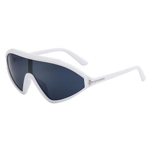 Lunettes de soleil sportives européennes anti-vent, polarisées UV400, monture PC, verres noirs, pour le cyclisme et la conduite en extérieur - Product Image 3