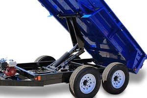 Tipo de marco completo de remolque de descarga hidráulica tijera elevador levanta kit - Product Image 5
