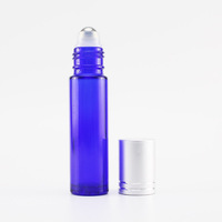 Bouteille à bille en verre pour huiles essentielles, 5ml, 10ml, 15ml, mini flacon roll-on en verre avec bouchon à vis – Vente chaude