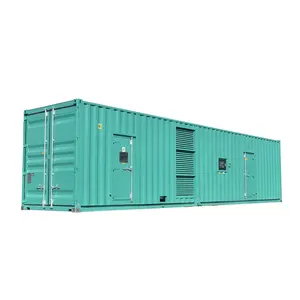 Cummings 1250kva genset 1000kw silent type container diesel generator set