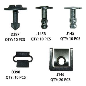 Kit de fixation pour protection moteur HE25 60 pièces pour VW <span class=keywords><strong>Audi</strong></span> : clips, écrous, goupilles, écrous à serrage rapide - Product Image 4
