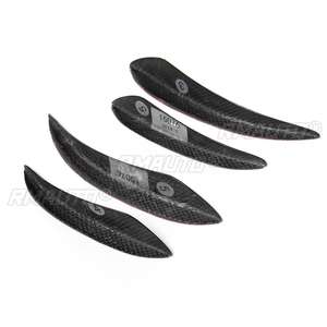 4 Piezas de Alerones Laterales de Fibra de Carbono Real para Automóvil, Adhesivos Decorativos para BMW E90 E91 E92 E93 G20 G28 G30 E80 E81 E82 - Product Image 2