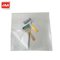 Feutre adhésif blanc JiaMing 160 g/m² pour la protection des sols, non tissé, pour la rénovation et l'utilisation sur les escaliers