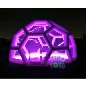 Xixi Đồ Chơi Gia Đình Sân Sau <span class=keywords><strong>Inflatable</strong></span> Lều Hiển Thị Nhà <span class=keywords><strong>Inflatable</strong></span> Bóng Đá Hình Dạng Cắm Trại Lều Tuyết - Product Image 5