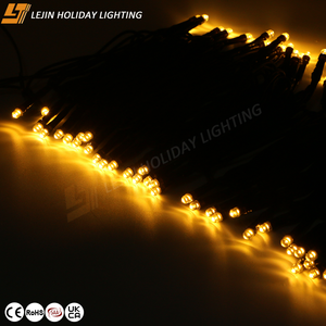 Guirlande lumineuse LED extérieure étanche à faible déclenchement de lumière, blanc chaud, pour décorations de Noël, de fêtes et de paysages, prix d'usine - Product Image 5