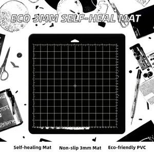 HAIJU - Tapete <span class=keywords><strong>de</strong></span> Corte <span class=keywords><strong>de</strong></span> PVC Ecológico Antideslizante Grande, A4, 3 Capas, Autoregenerable, Portátil, Viscoso, 6.5 Pulgadas, Impresión UV, Alta Calidad - Product Image 2