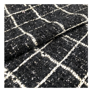 Gucci Sang Trọng Lurex Kim Loại Siêu Mềm Cho Vải Tweed Boucle Len Vải Áo Khoác Áo Khoác Áo Len - Product Image 2