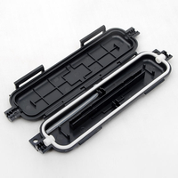 Kotak Pelindung Sambungan Kabel Drop FTTH Tahan Air 1 in 1 Out Fiber Optic Joint Closure Sleeve Case