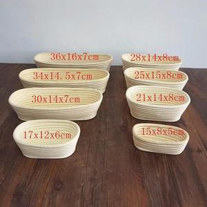 Rattan Bread Proof ing Basket Set Runde 10 ''Sauerteig Proof ing Basket für Brothers tel lungs werkzeuge Zubehör - Product Image 3