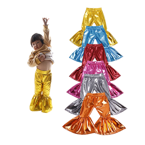 Pantalons en <span class=keywords><strong>cuir</strong></span> PU pour enfants en gros, leggings pour filles automne-hiver, leggings pour enfants plus grands, leggings crayon, vêtements pour enfants - Product Image 2