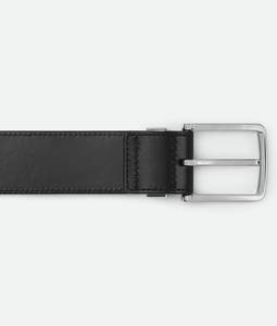 Cinturón Reversible Formal de Negocios para Hombre Bottega, Cinturón de Cuero Genuino Tejido Intreccio de Lujo con Hebilla de Pin, Estilo de Diseñador para Traje BV Veneta - Product Image 5