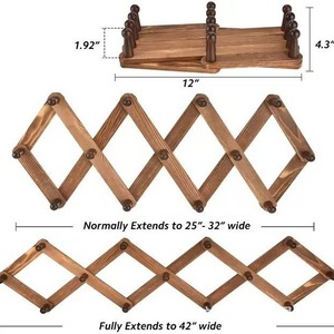 Modern minimalist wall-mounted storage <b>rack</b> for home living room, suitable for storing <b>clothes</b>, hats, and displaying - Product Image 1