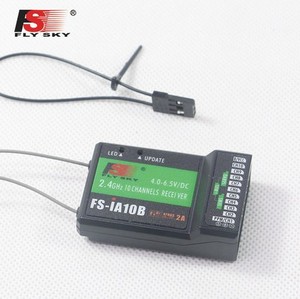 Receptor y Transmisor Flysky FS-IA10B de 10 Canales para Dron FPV, Helicóptero, Avión, Quadcopter, Avión RC - Molde Privado Hecho en Guangdong, China - Product Image 2