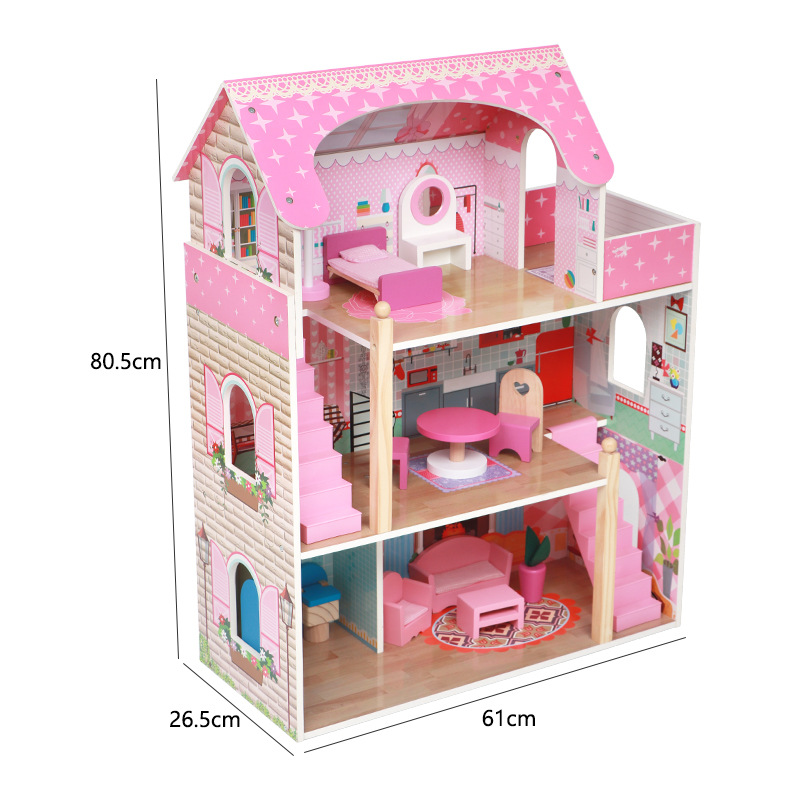 Jync016 chambre princesse rose