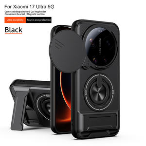 Funda Protectora para Teléfono con Anillo de Armadura de PC+TPU, Ventana Deslizante para Proteger la Lente de la Cámara, para Camon 50 <span class=keywords><strong>PRO</strong></span> Smart 20 <span class=keywords><strong>4G</strong></span> Hot 70 Note 60 <span class=keywords><strong>Pro</strong></span>, Soporte Magnético - Product Image 5