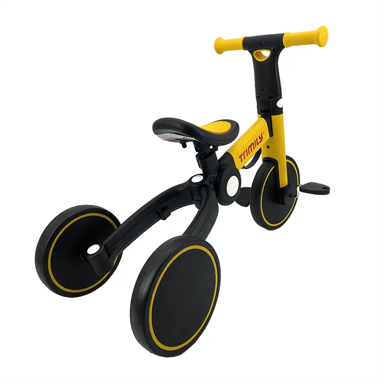 2021 أفضل لعبة توازن الطفل دراجة ثلاثية العجلات شعبية الأطفال للطي دراجة فولاذية