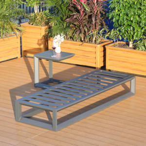 <span class=keywords><strong>Tumbona</strong></span> de Playa de Metal Moldeado para Exteriores, Resistente a la Intemperie, para Hoteles - Product Image 3