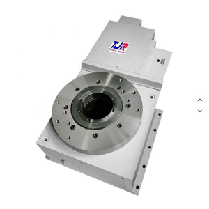 <span class=keywords><strong>TJR</strong></span> CTH-630+CHI-630 Table rotative à 4 axes en acier inoxydable avec servomoteur, contre-pointe et 4ème axe pour centre d'usinage vertical CNC, garantie 1 an - Product Image 2