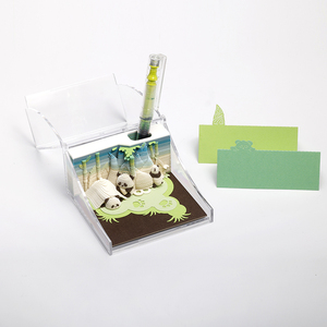 Kawaii Tùy Chỉnh Lịch Memo Pad Set <span class=keywords><strong>3D</strong></span> Trường Văn Phòng Phẩm Panda Dog Mèo Dễ Thương Động Vật Lưu Ý Pad Lỏng Lá Món Quà Sinh Nhật Cho Trẻ Em - Product Image 4